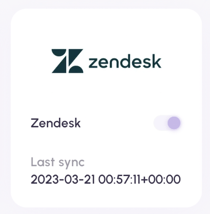 Conversation Sync Status